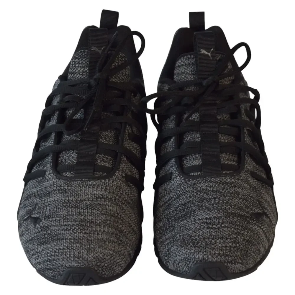 Puma Axelion Refresh Men’s Running Shoes Black/Grey Size 8.5